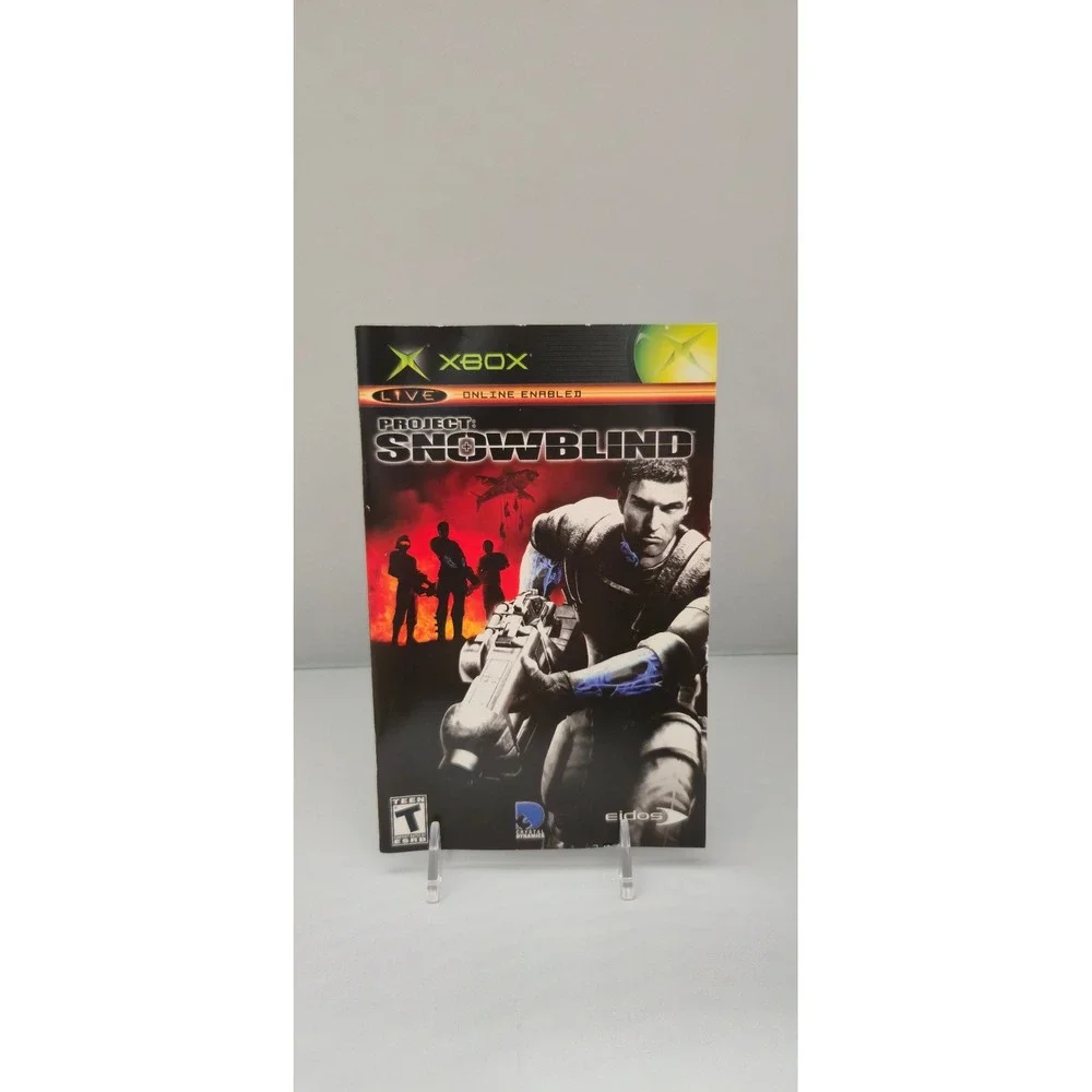 Project: Snowblind‎ - Microsoft Xbox - Complete in Box W/ Manual (CIB) - Tested